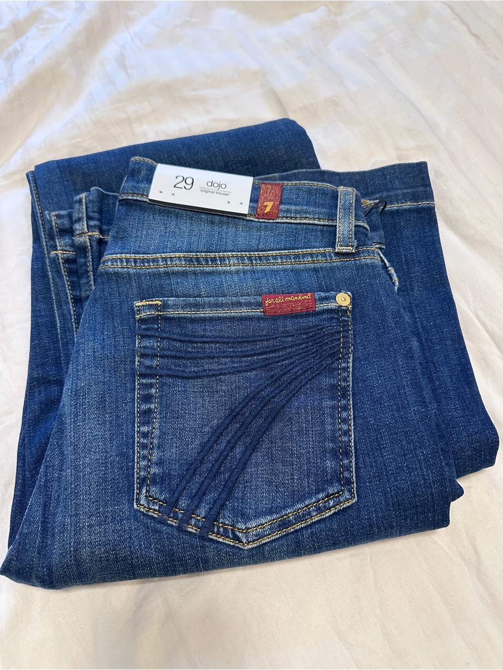 7 For All Mankind Dojo 34” Medium Melrose